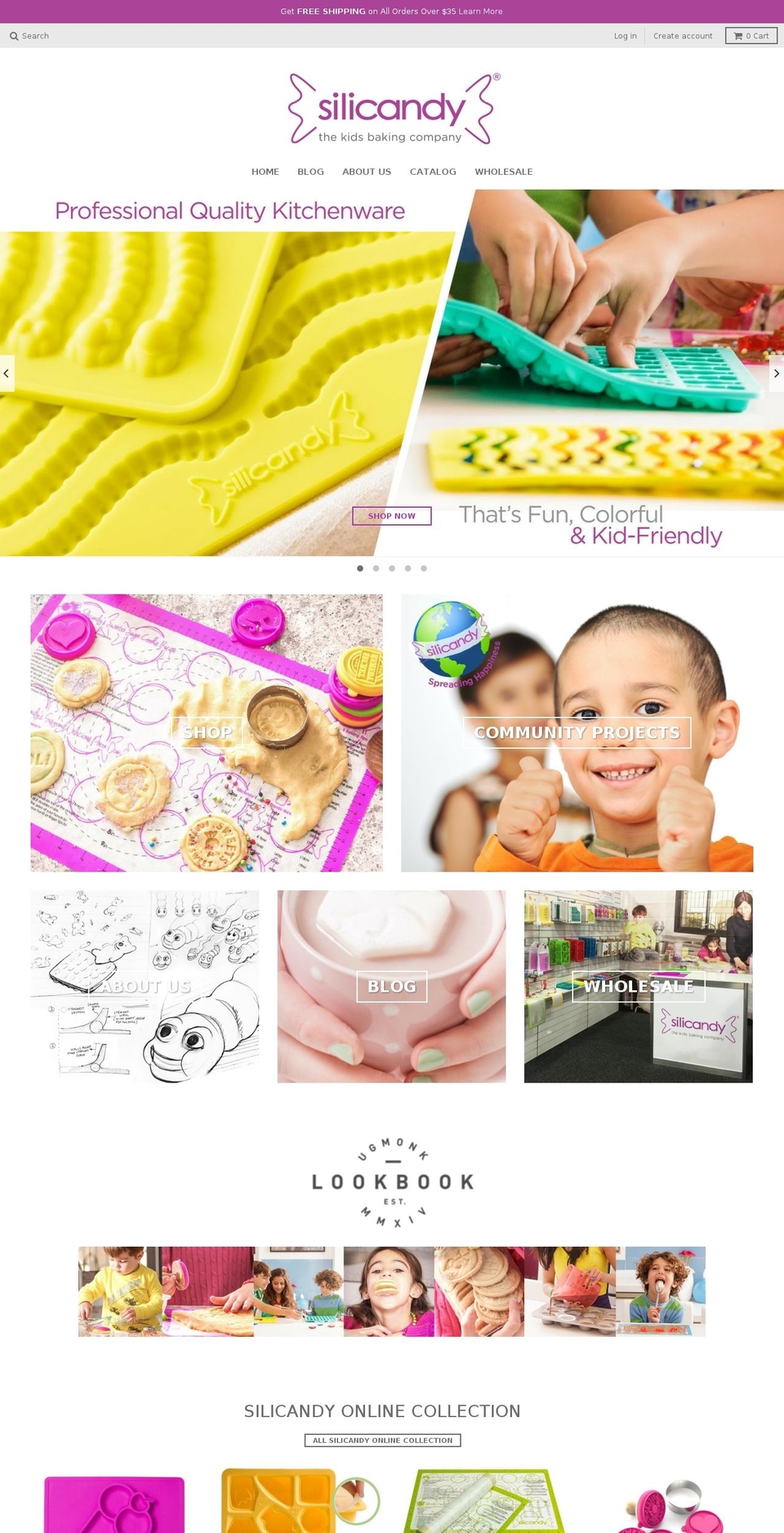 silicandy.com shopify website screenshot