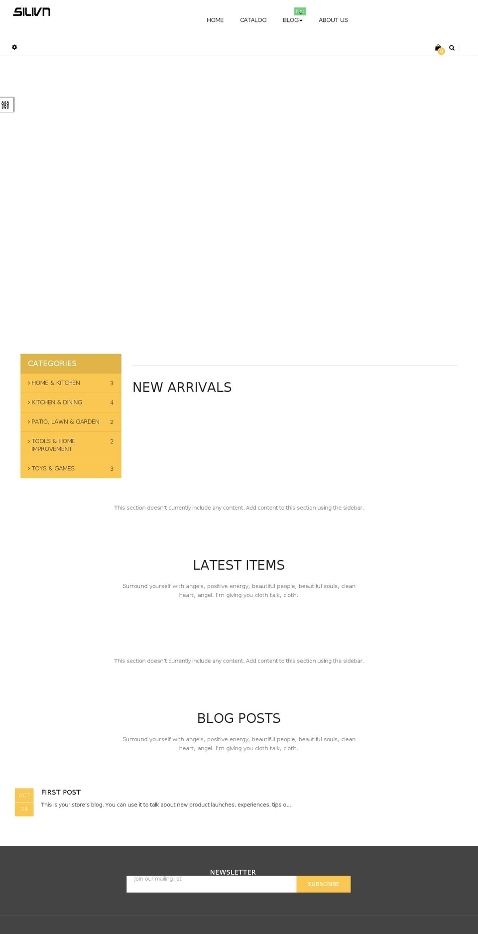 silivn.com shopify website screenshot