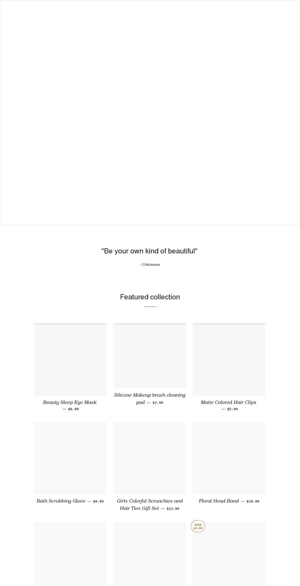 silkcosmeticbeauty.com shopify website screenshot