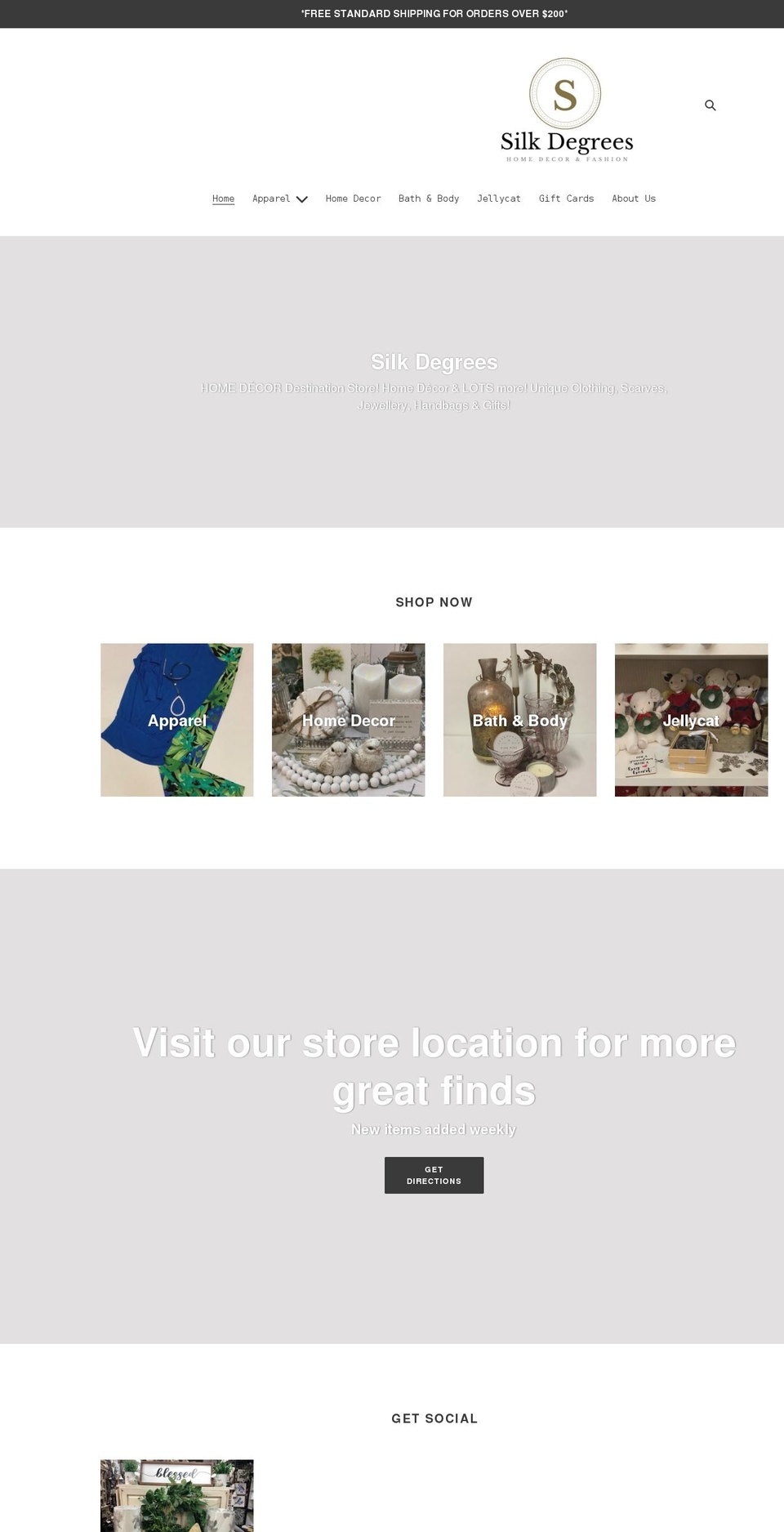 silkdegrees.ca shopify website screenshot