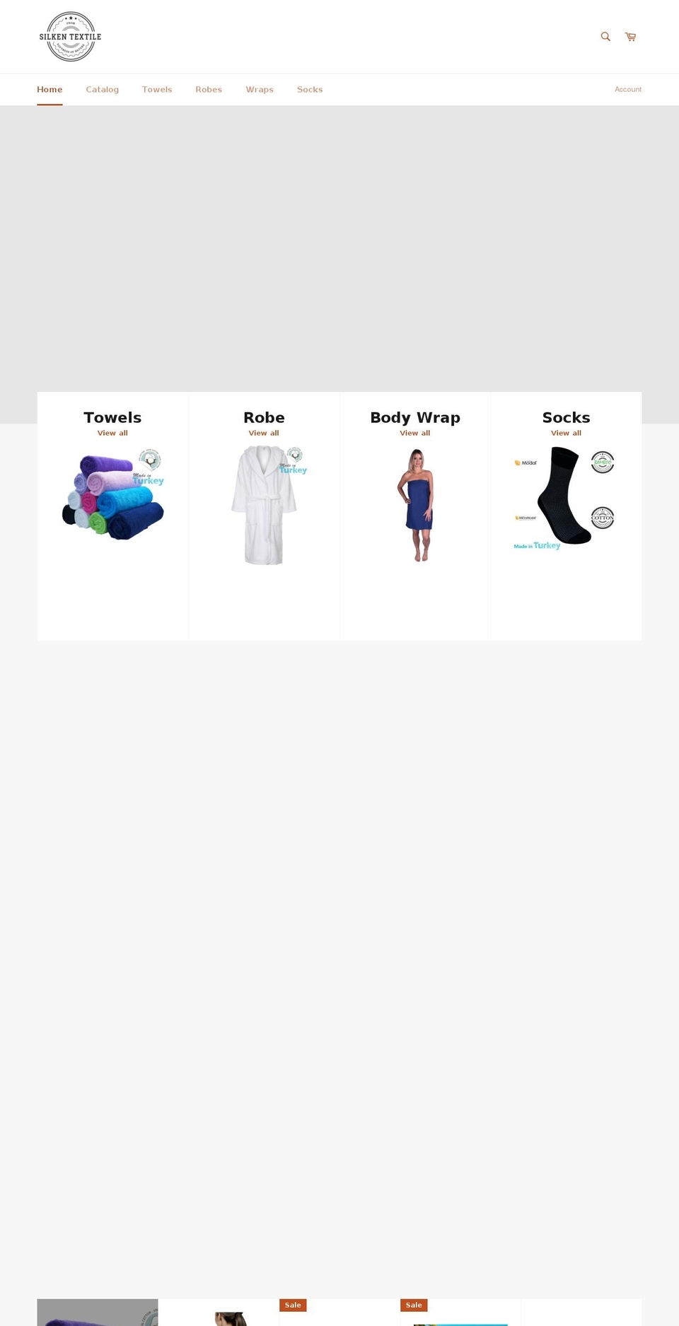 silkensocks.com — Shopify storefront screenshot