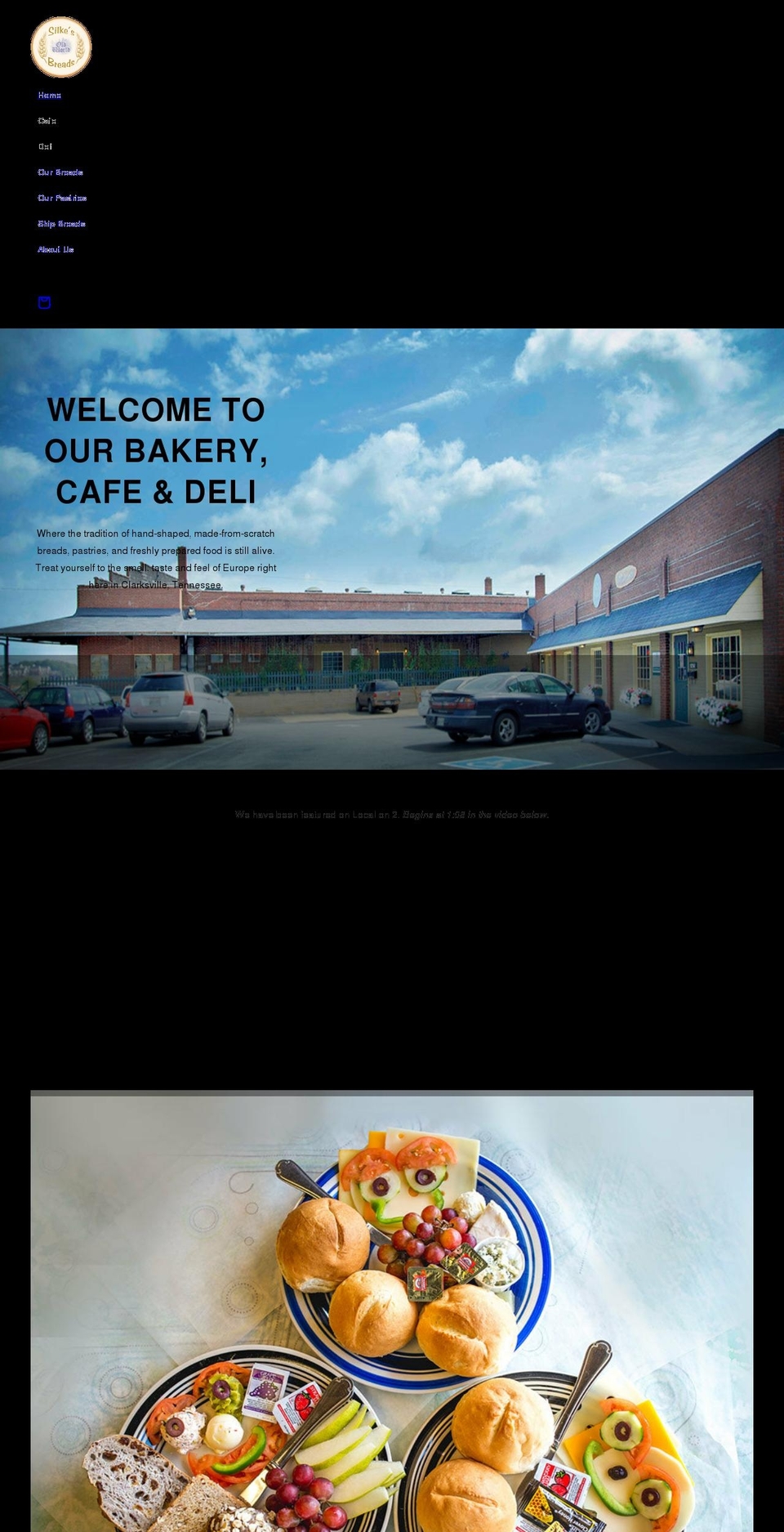 silkesoldworldbreads.com shopify website screenshot