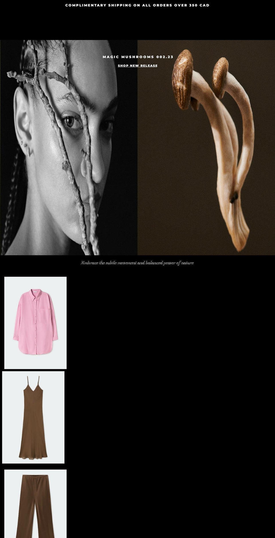 silklaundry.ca shopify website screenshot