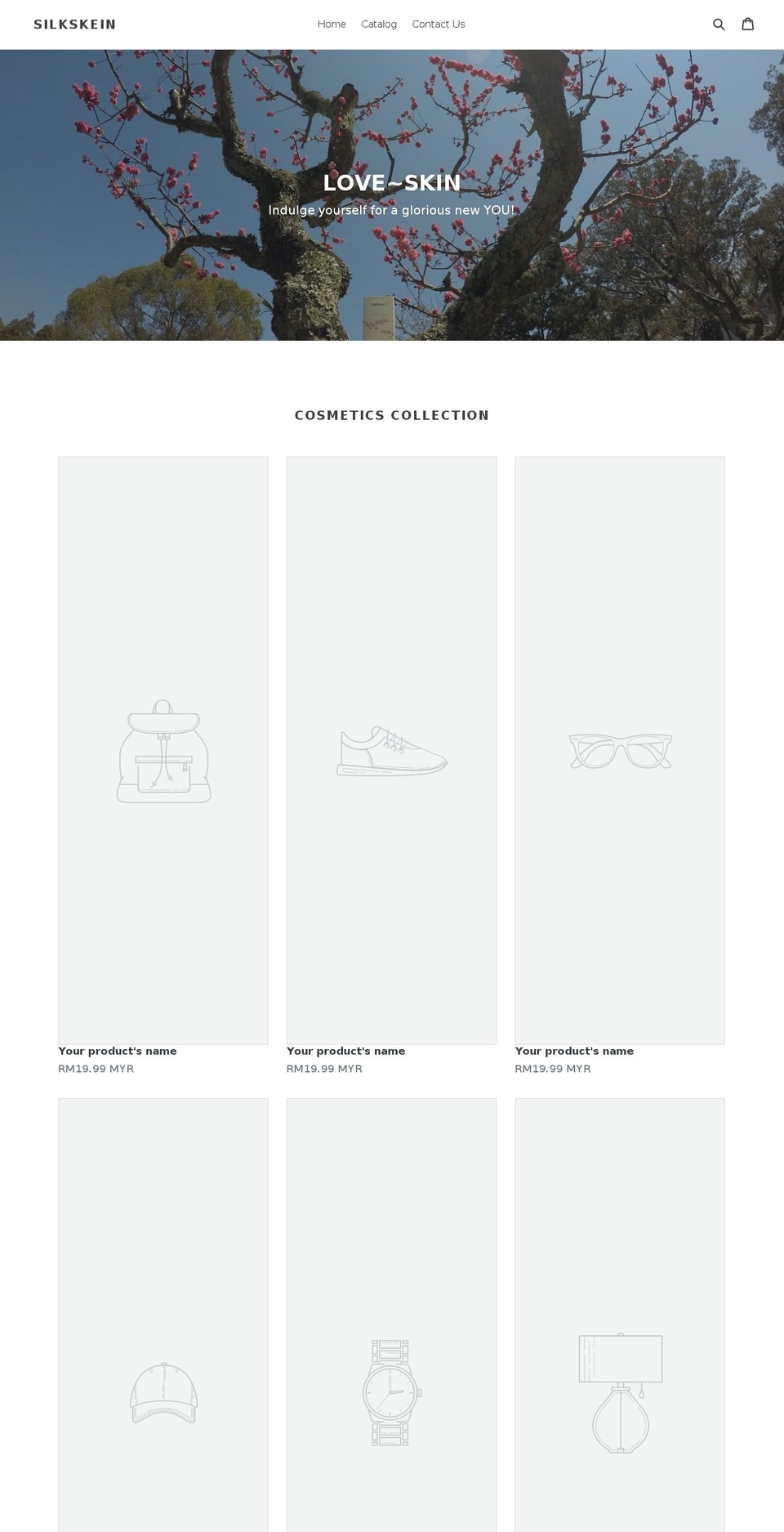 silkskein.com — Shopify storefront screenshot