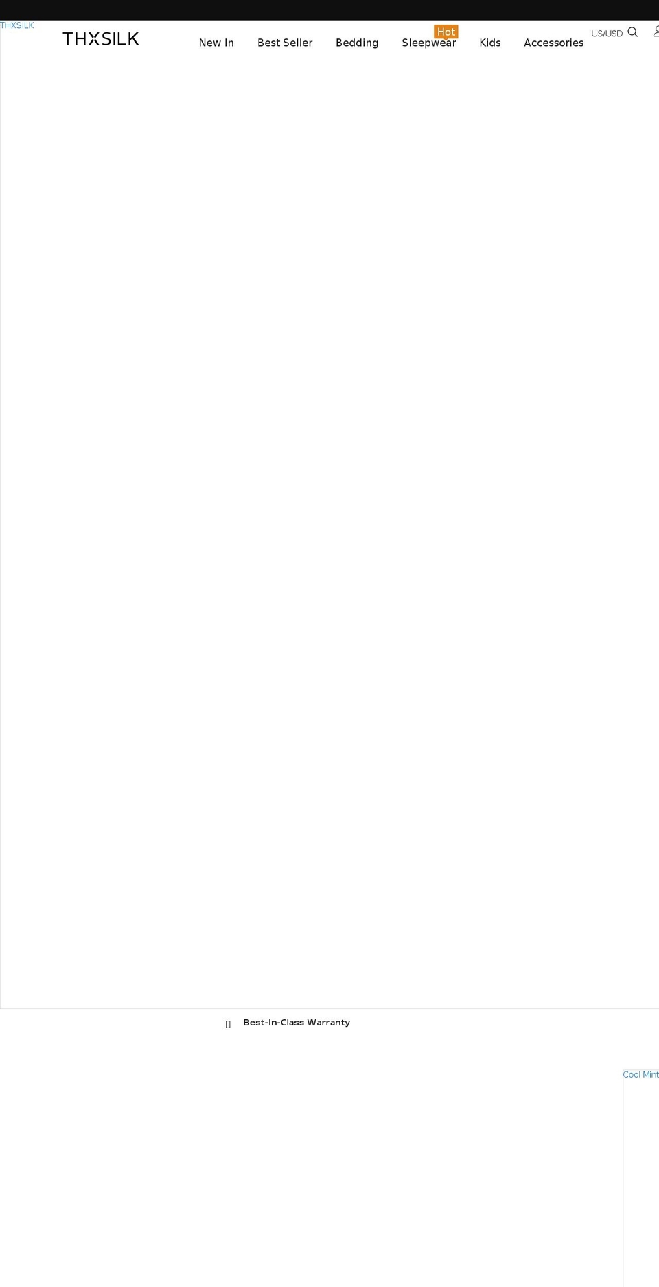 silkthx.com — Shopify storefront screenshot