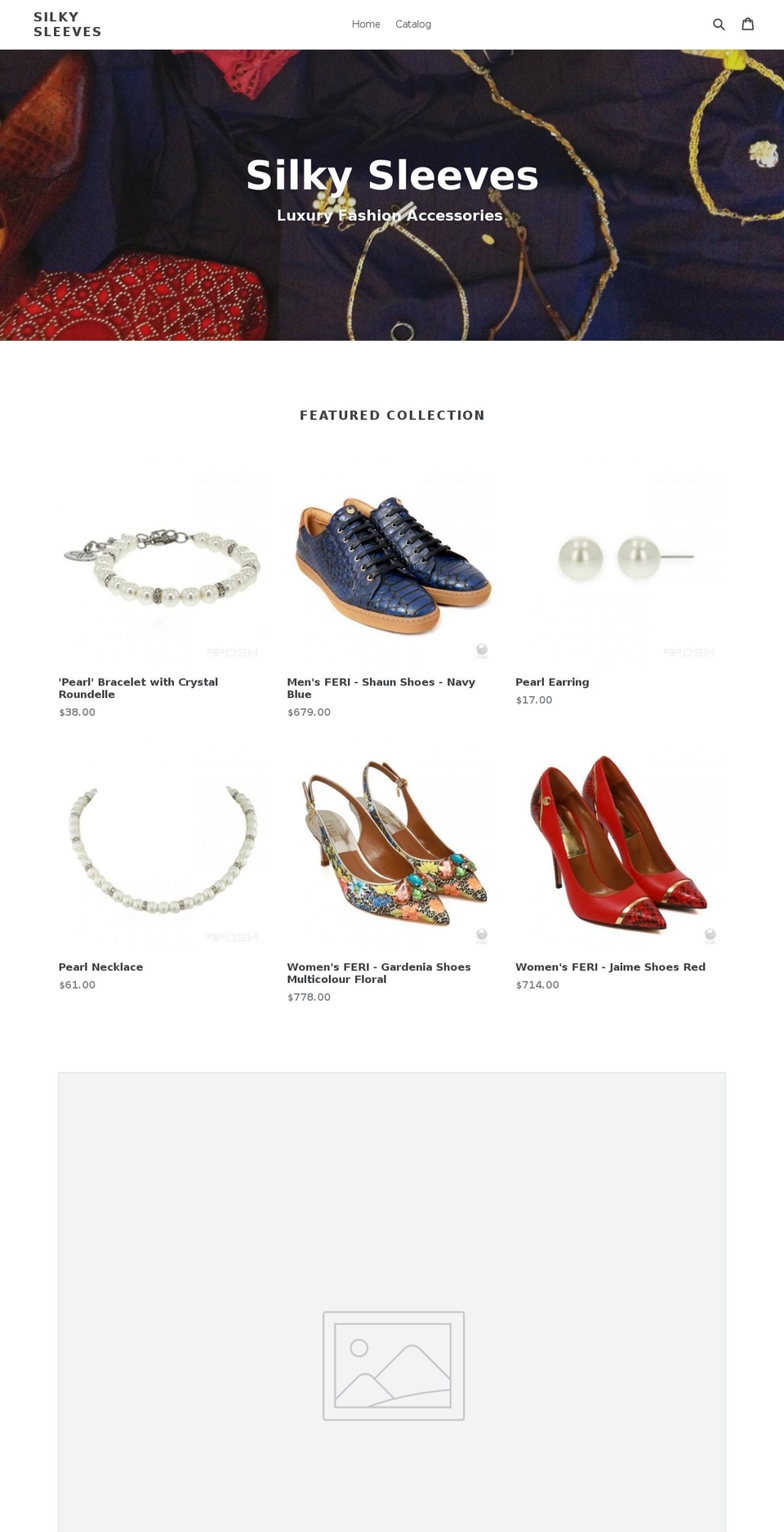 silkysleeves.com shopify website screenshot