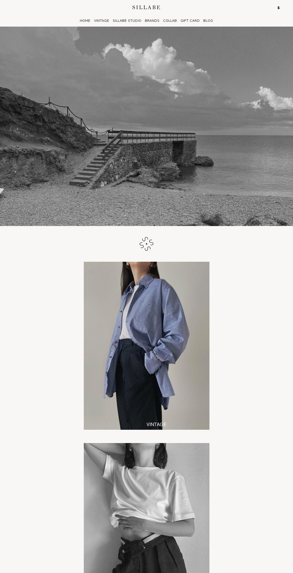 sillabecollection.com — Shopify storefront screenshot