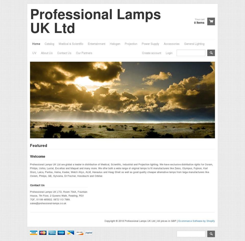 sillamps.net shopify website screenshot