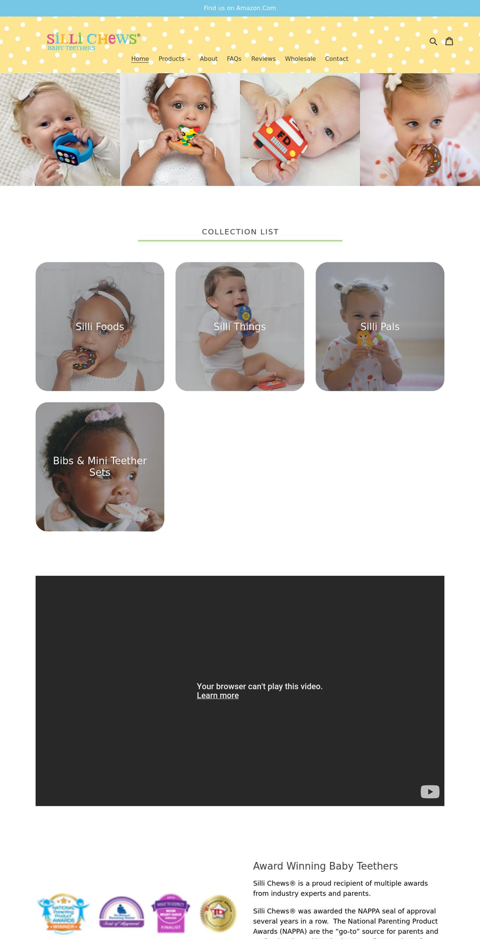 sillichews.com shopify website screenshot