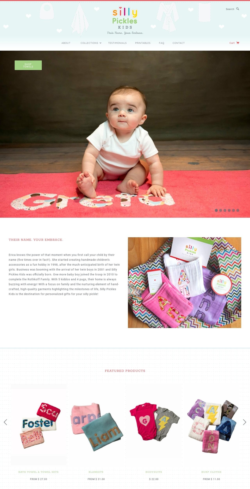 silly-pickles-kids-2.myshopify.com shopify website screenshot