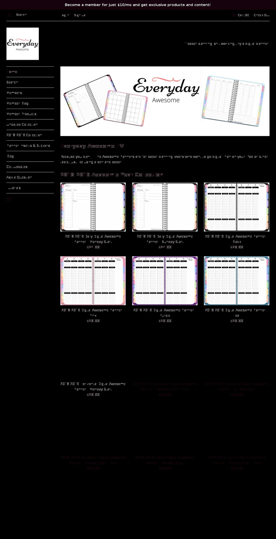 sillymimi.com — Shopify storefront screenshot