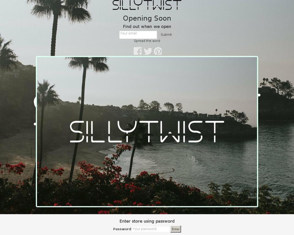 sillytwist.com — Shopify storefront screenshot