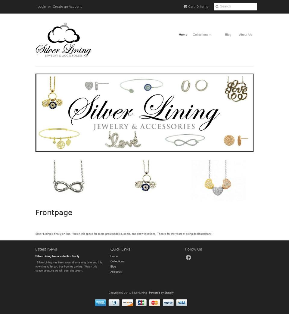 silver-l.com shopify website screenshot