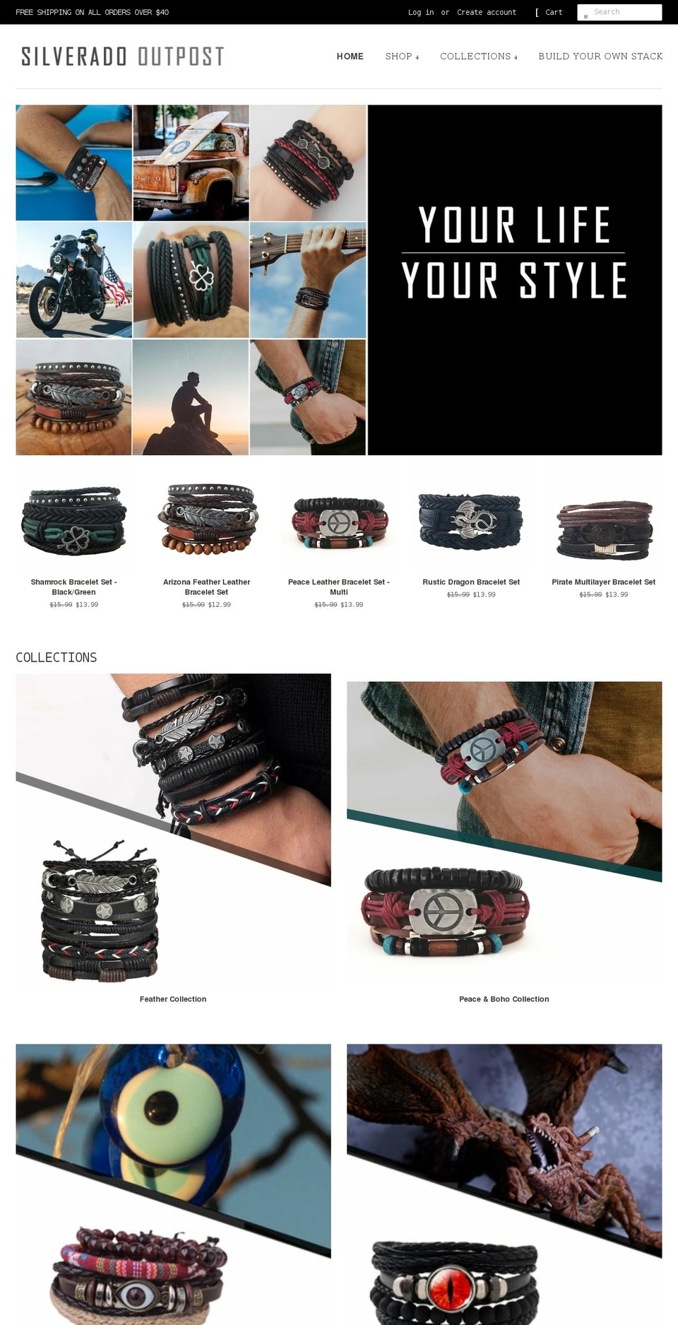 silveradooutpost.com shopify website screenshot