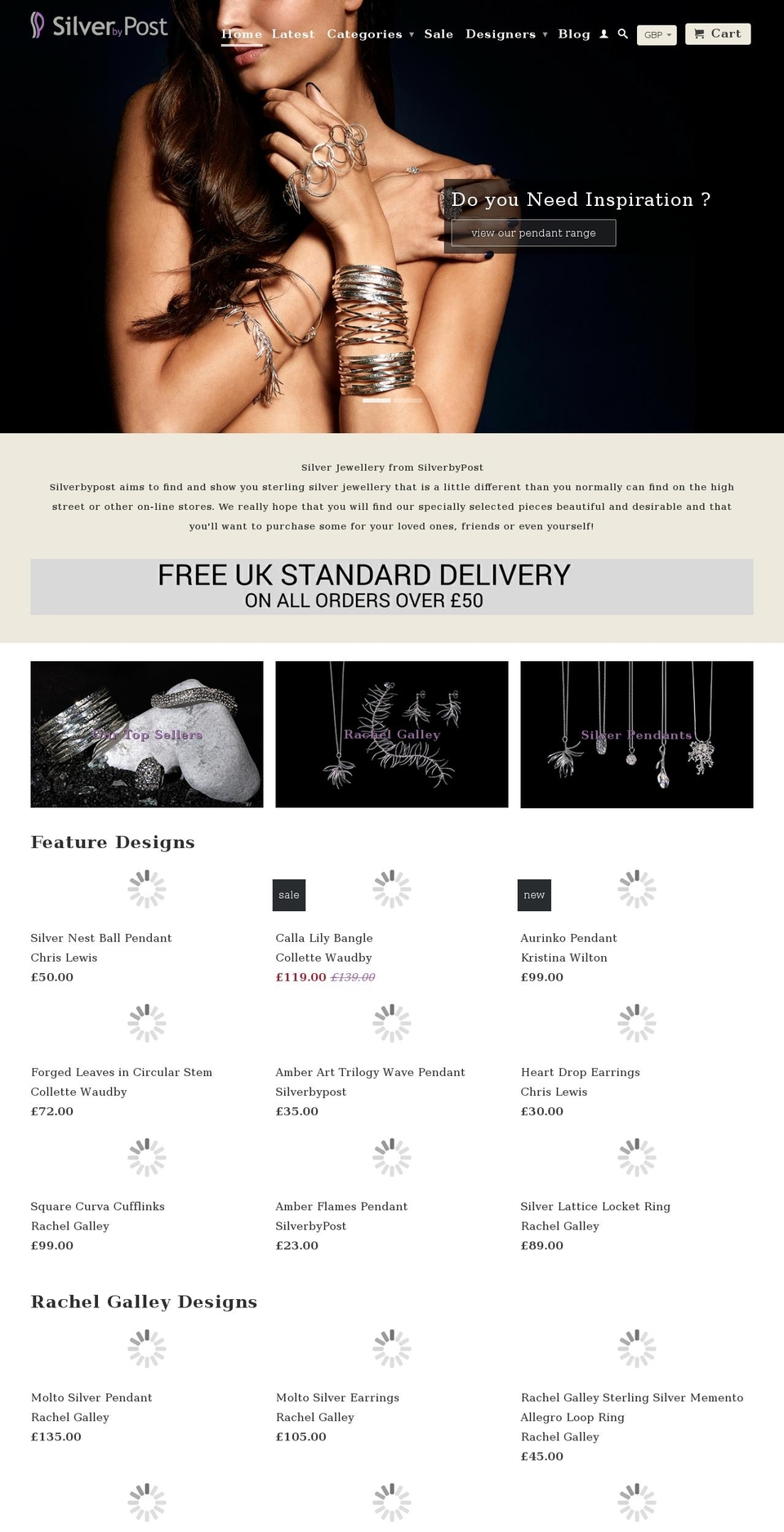 woolley-new-retina Shopify theme site example silverbypost.london