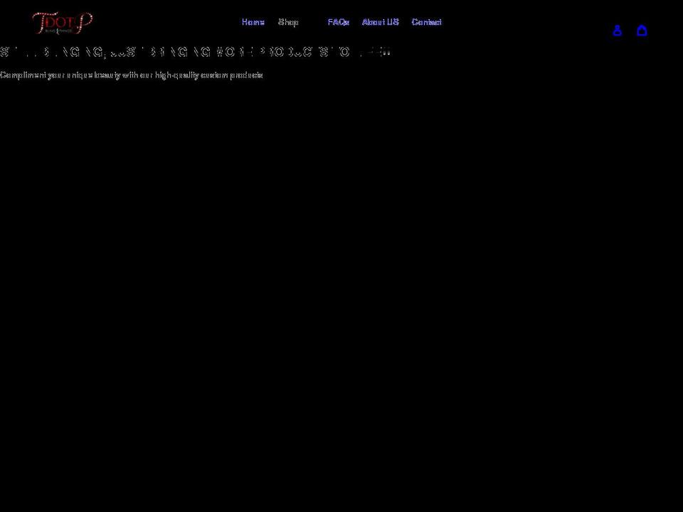 silverbyswan.co.uk shopify website screenshot