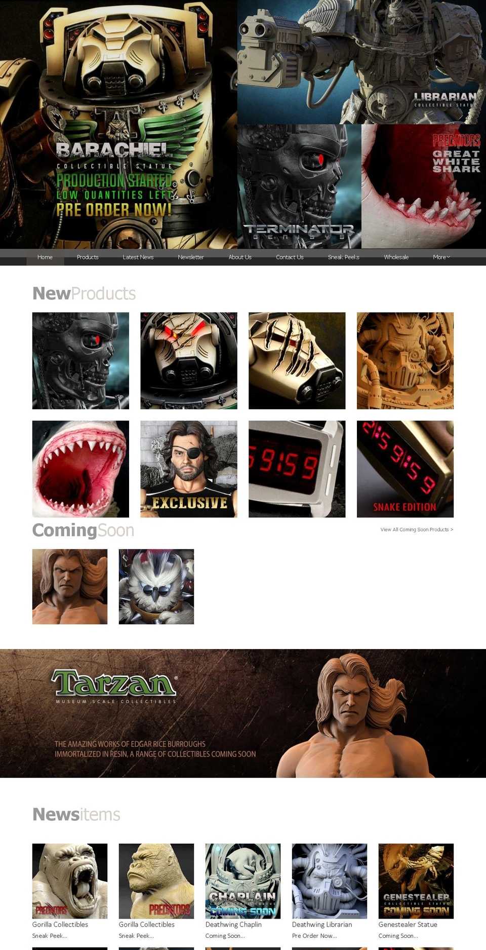 silverfoxcollectibles.com — Shopify storefront screenshot