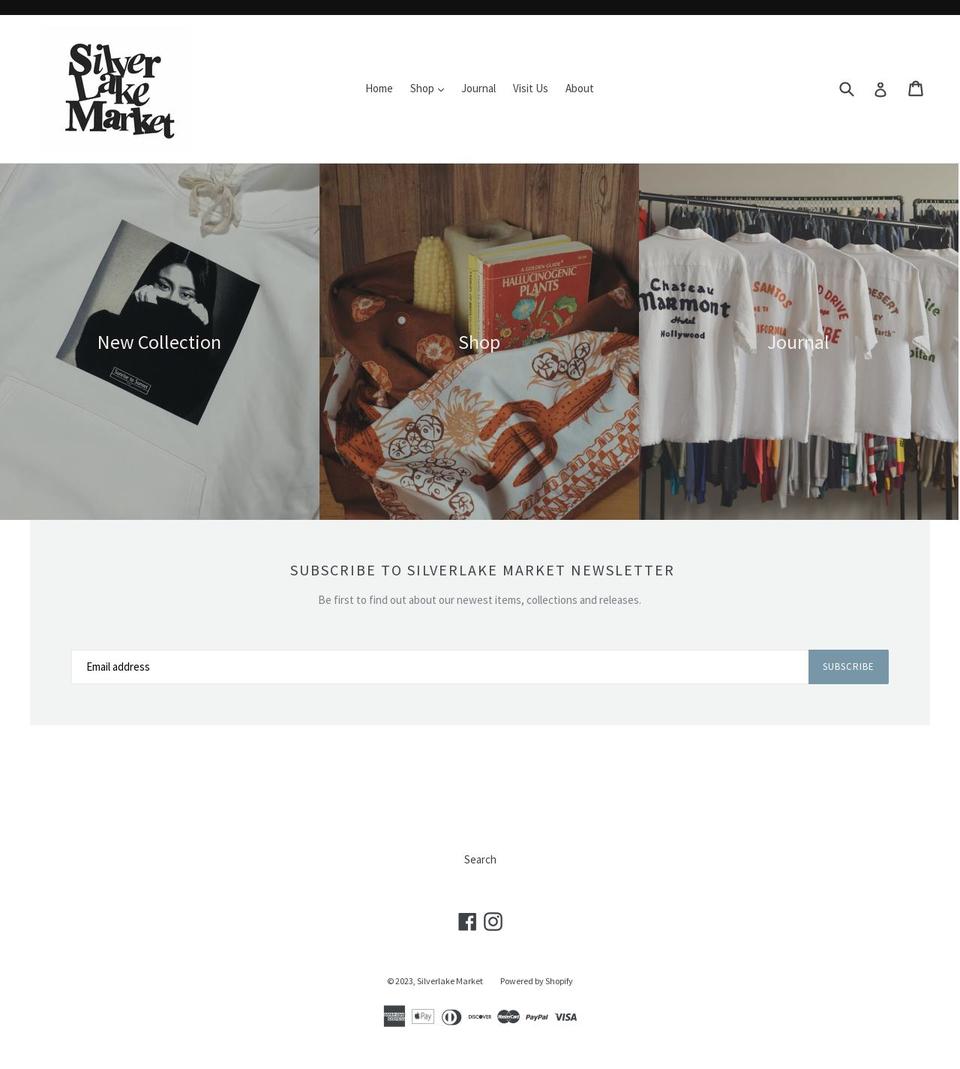 silverlakemarket.com shopify website screenshot