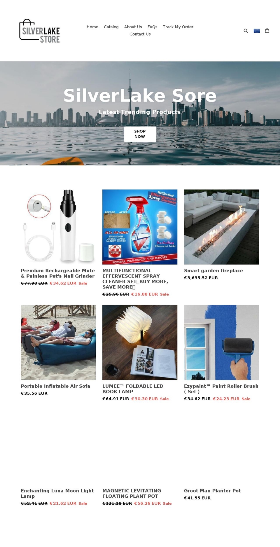 silverlakestore.com — Shopify storefront screenshot