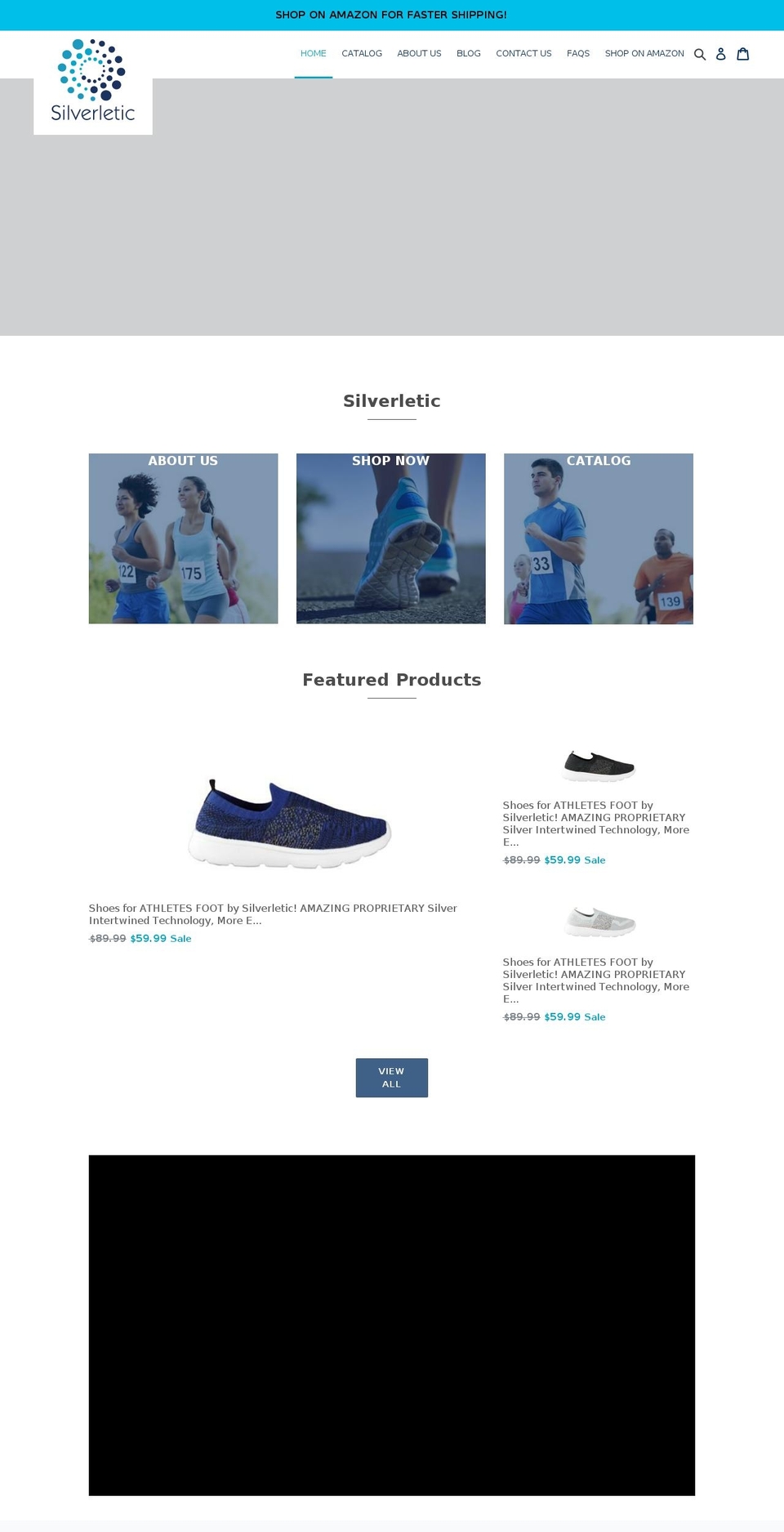 silverletic.com — Shopify storefront screenshot