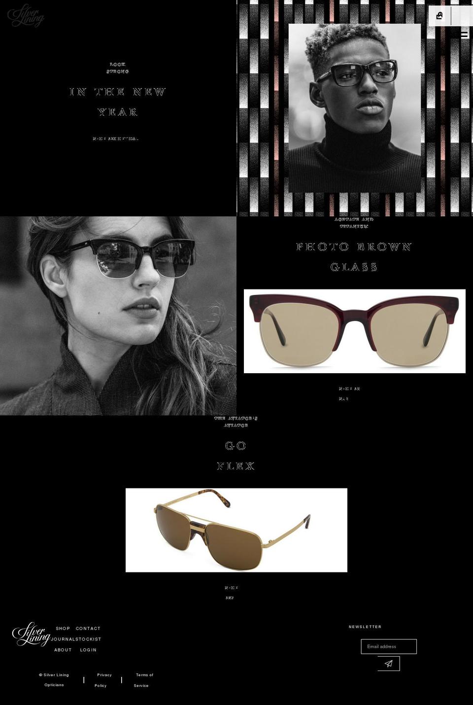 silverliningnyc.com shopify website screenshot