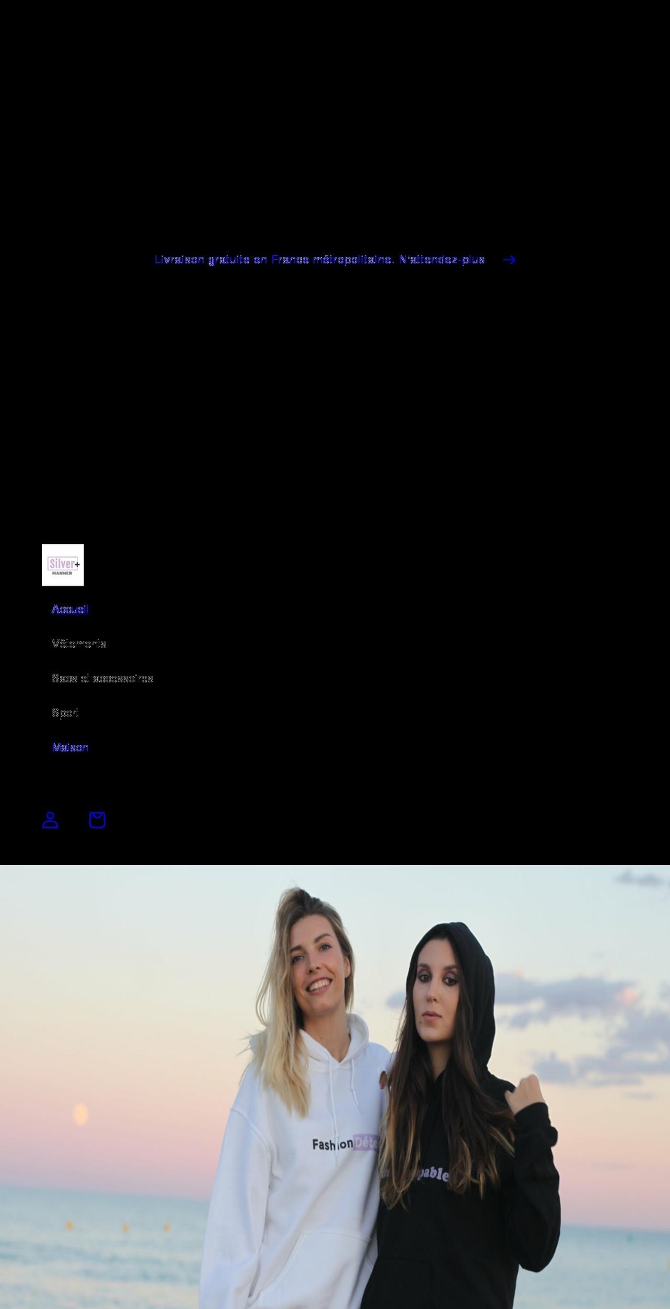 silvermanner.com shopify website screenshot