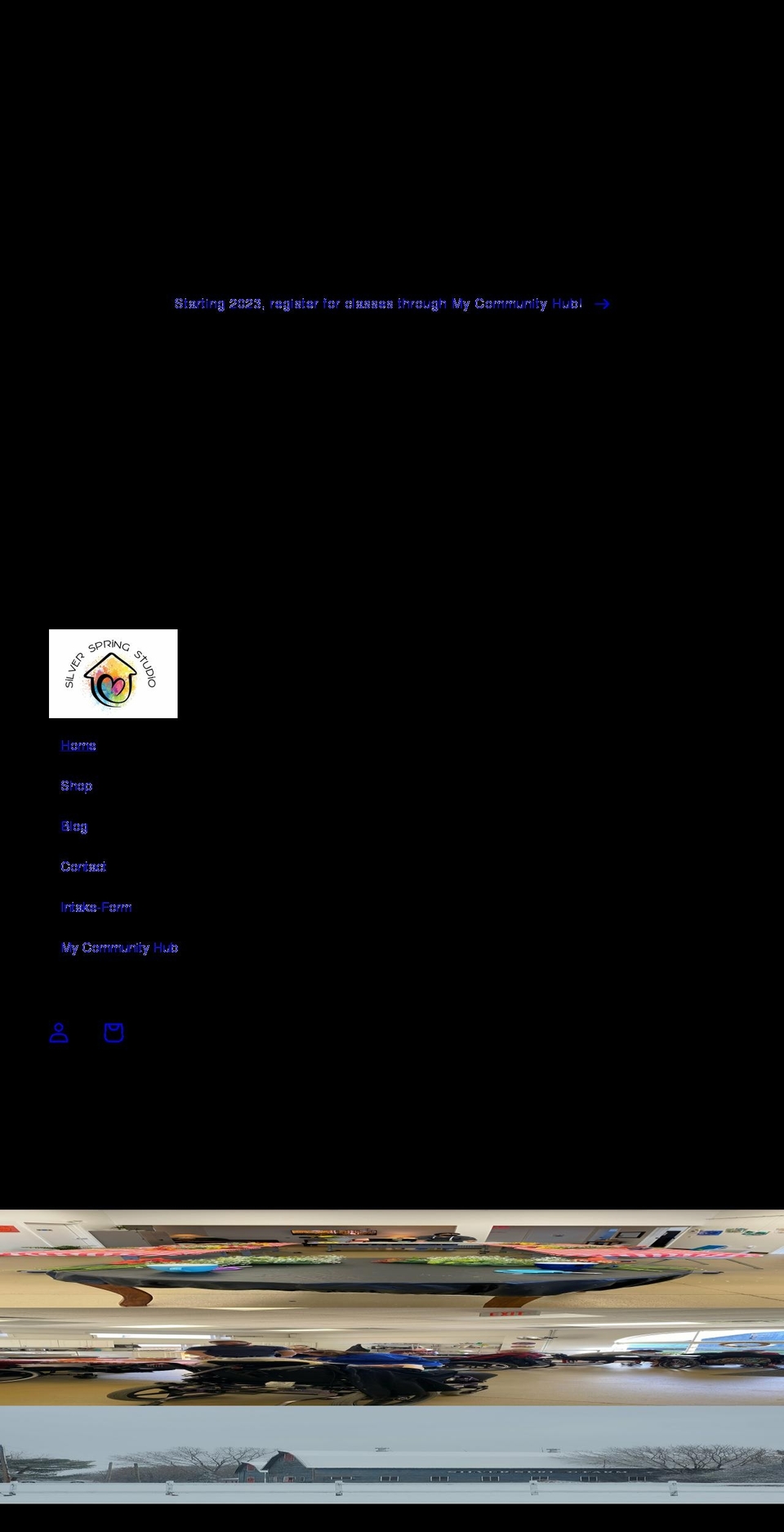 silverspringstudio.com shopify website screenshot