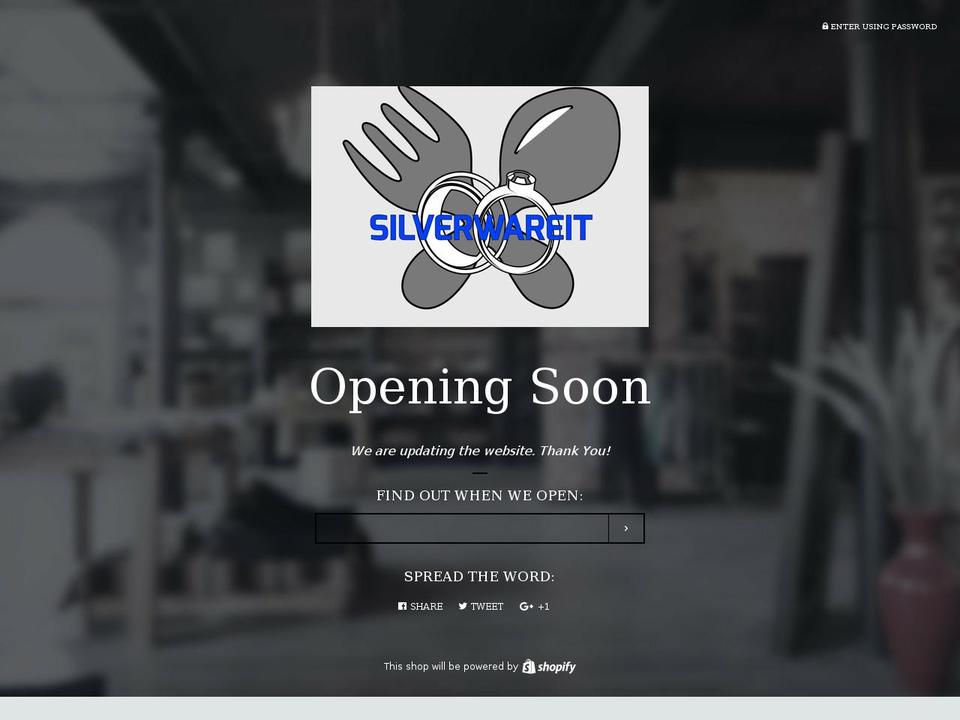 silverwareit.net shopify website screenshot