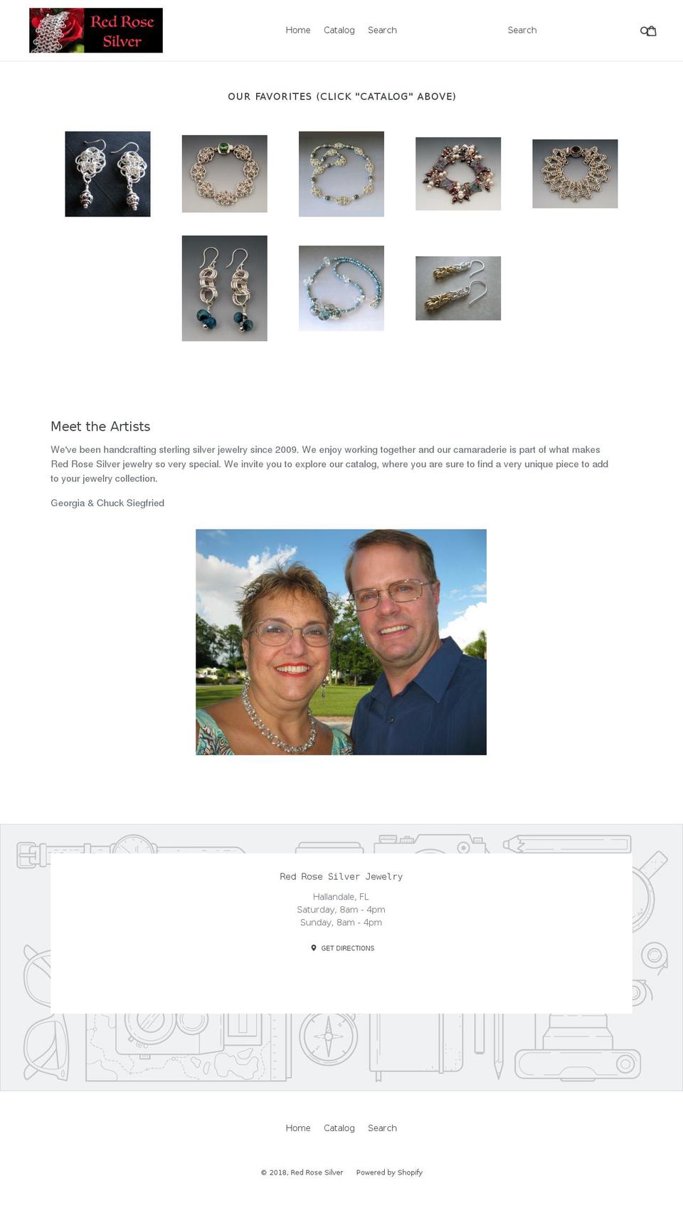 silverymoonjewelry.com shopify website screenshot