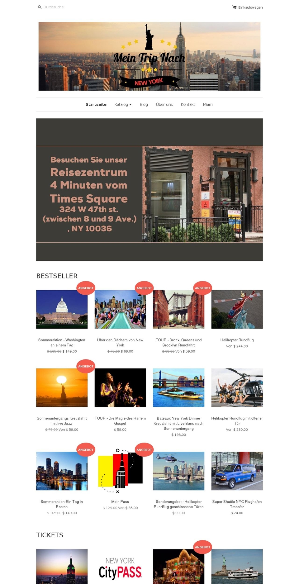 silvesterinnewyork.com shopify website screenshot