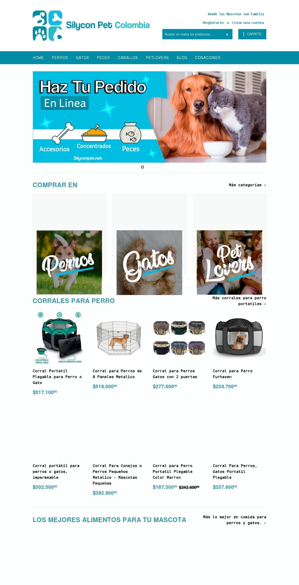 silyconpet.net shopify website screenshot