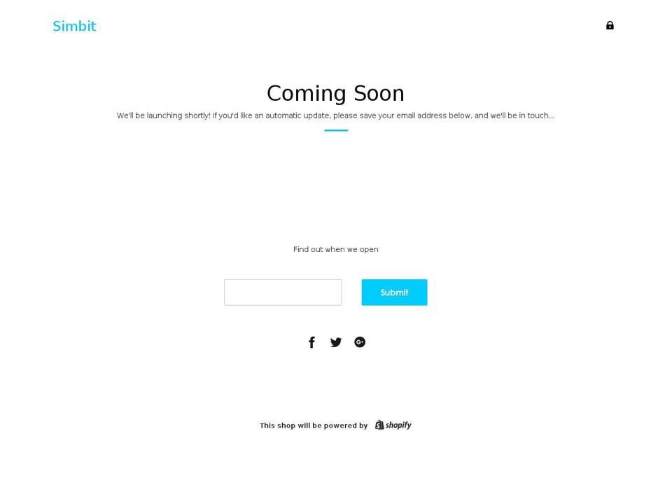 simbit.com — Shopify storefront screenshot