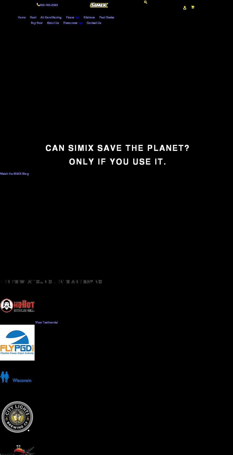 simixusa.com shopify website screenshot
