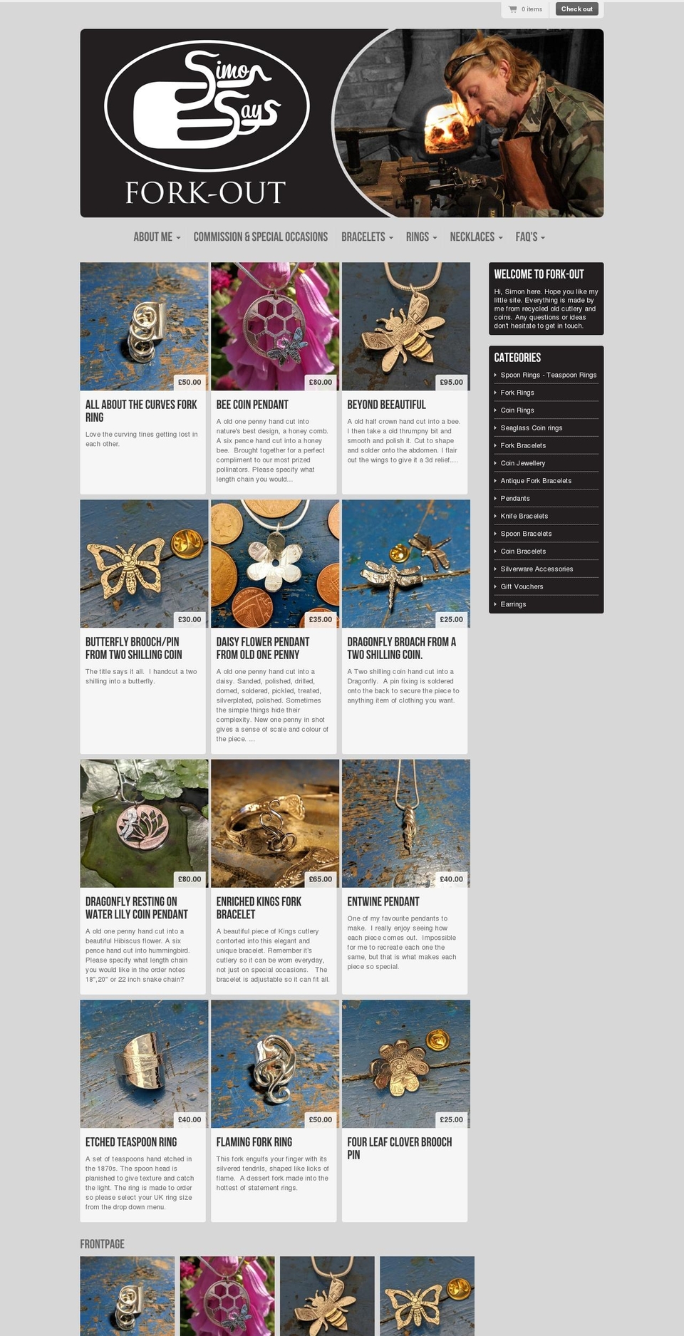 simon-says-fork-out.com — Shopify storefront screenshot