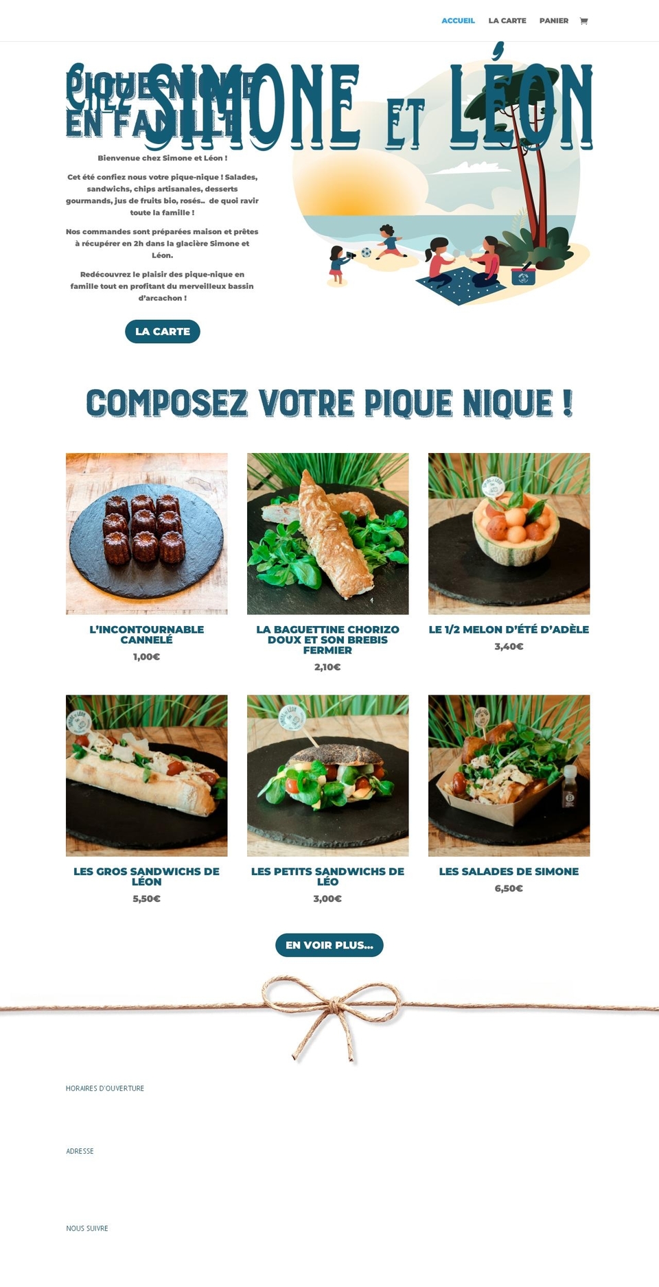 simone-et-leon.com — Shopify storefront screenshot