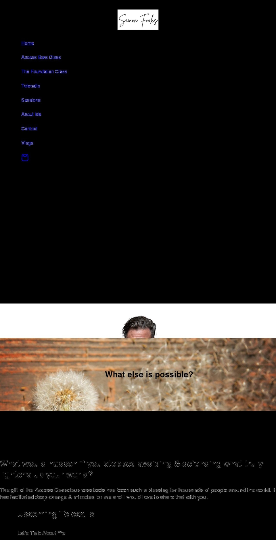 simonfooks.com shopify website screenshot