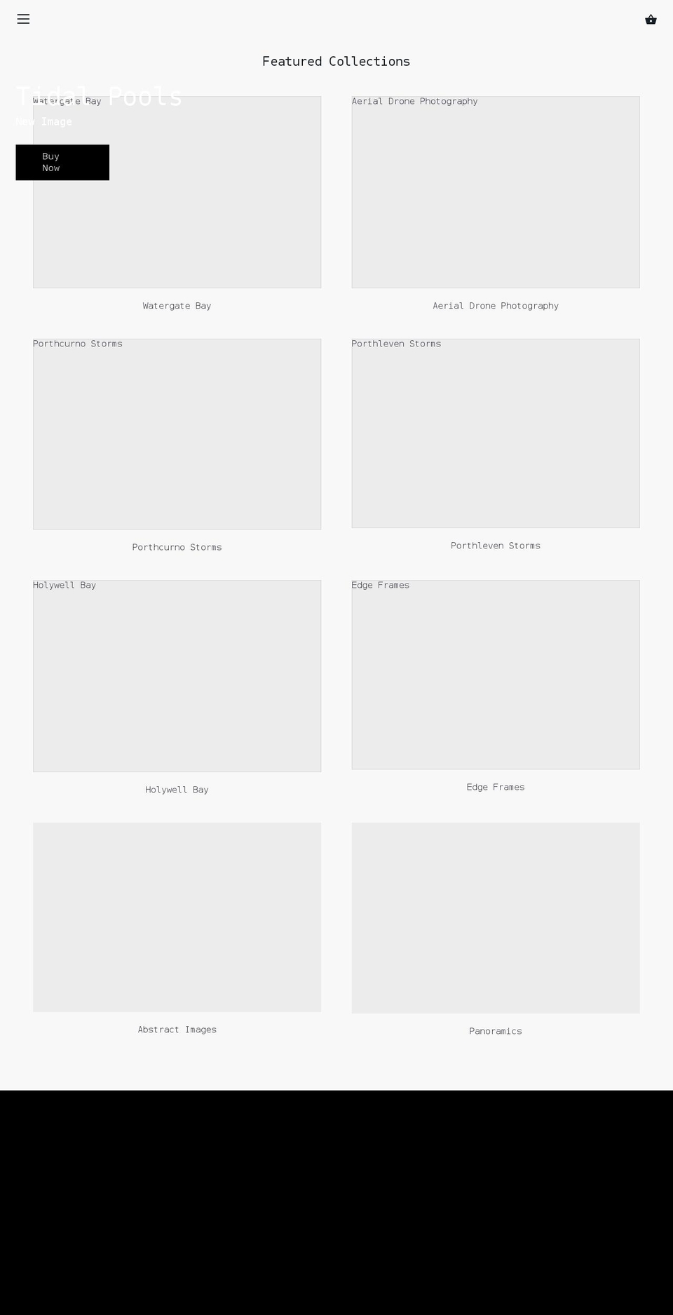 simonjayphotography.com shopify website screenshot