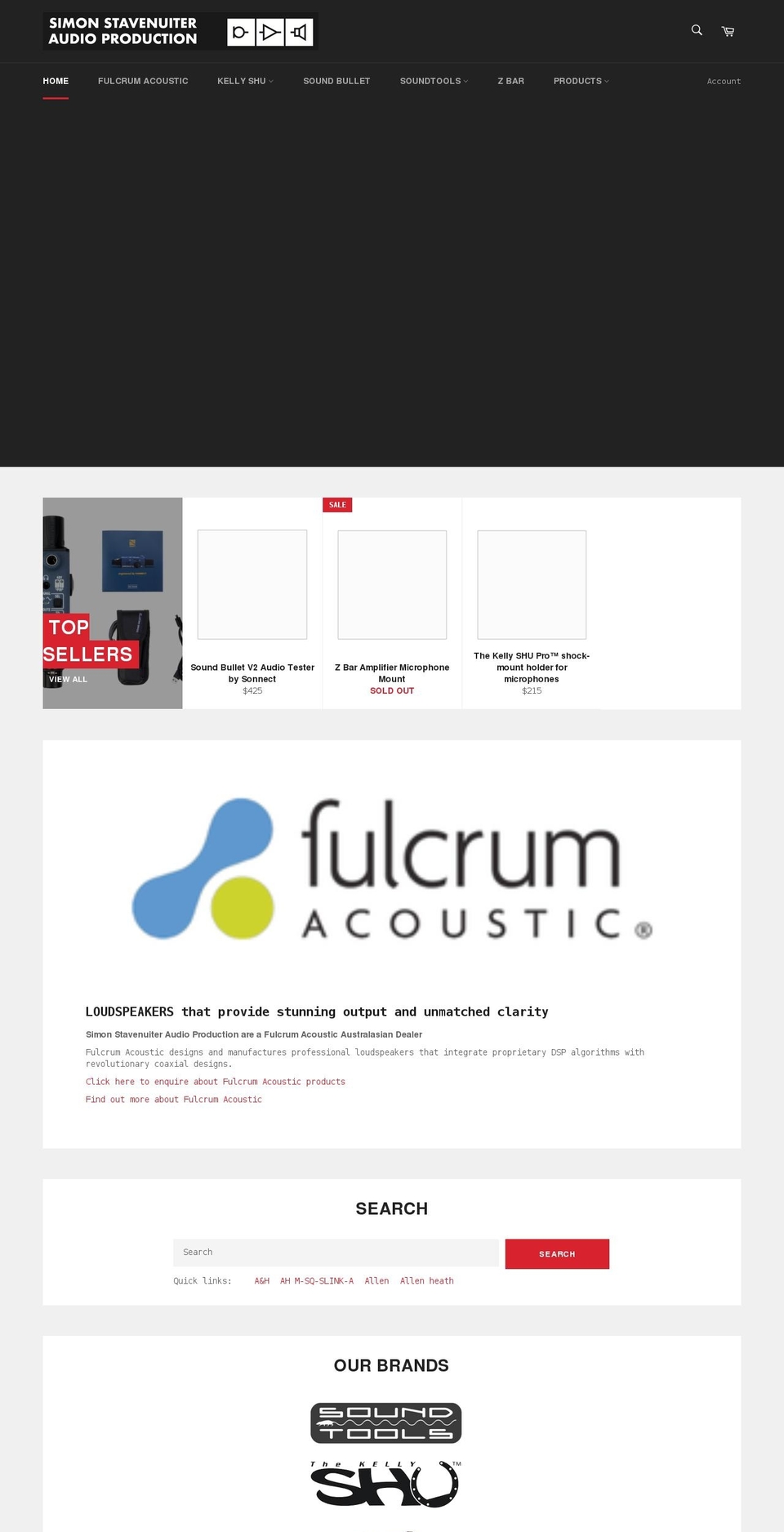 simonstav.com shopify website screenshot