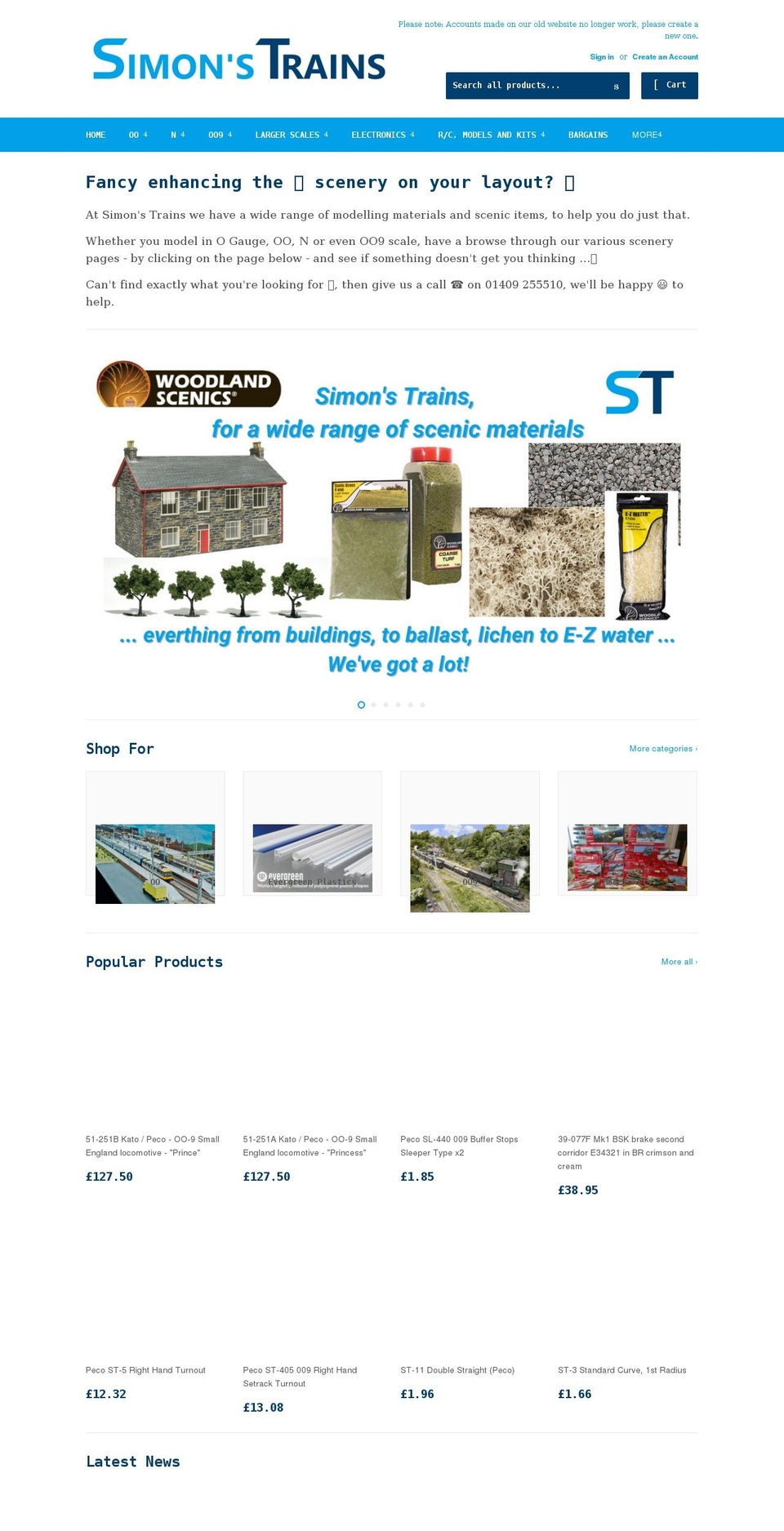 simonstrains.co.uk shopify website screenshot