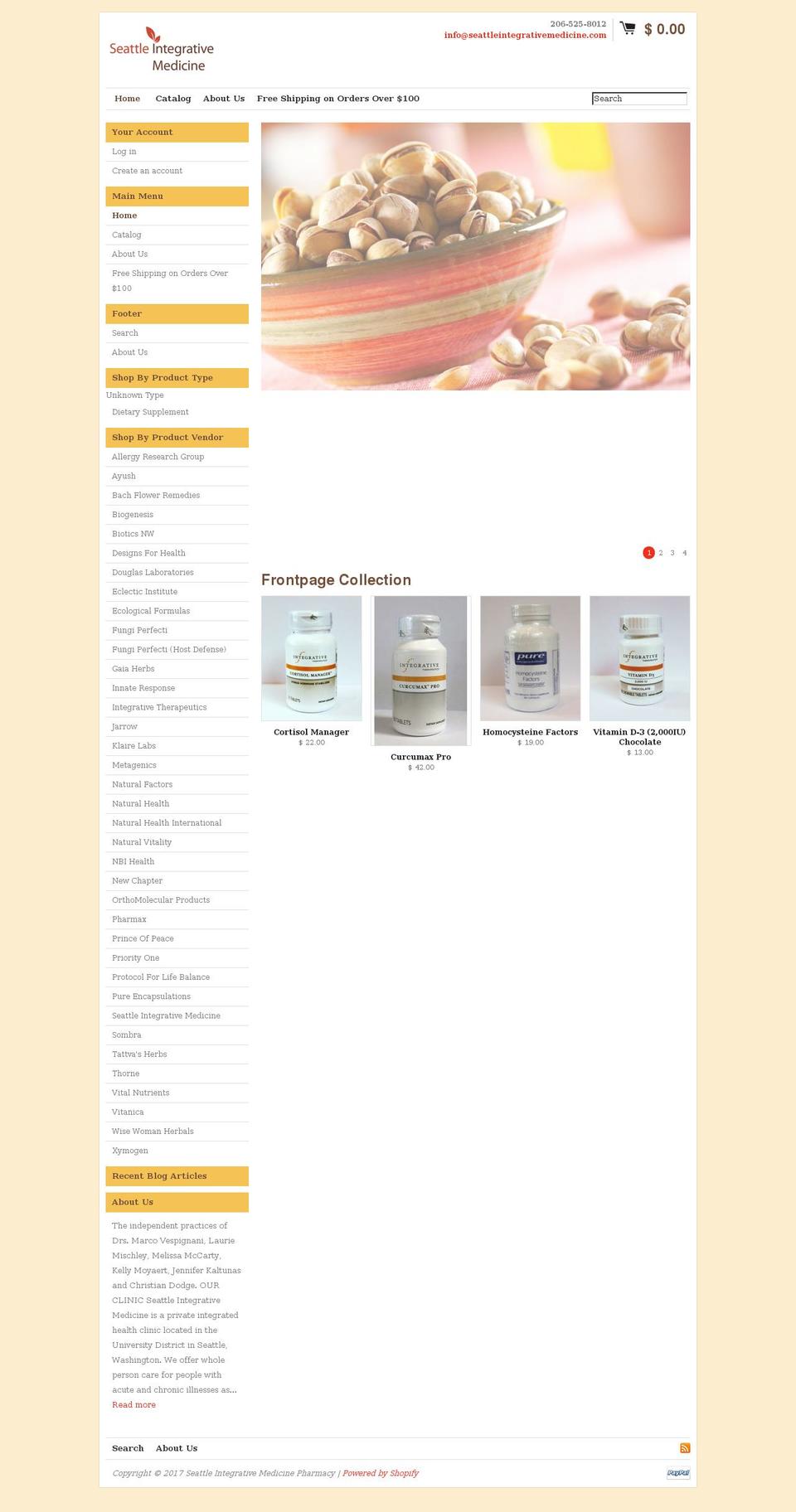 simpharmacy.com shopify website screenshot