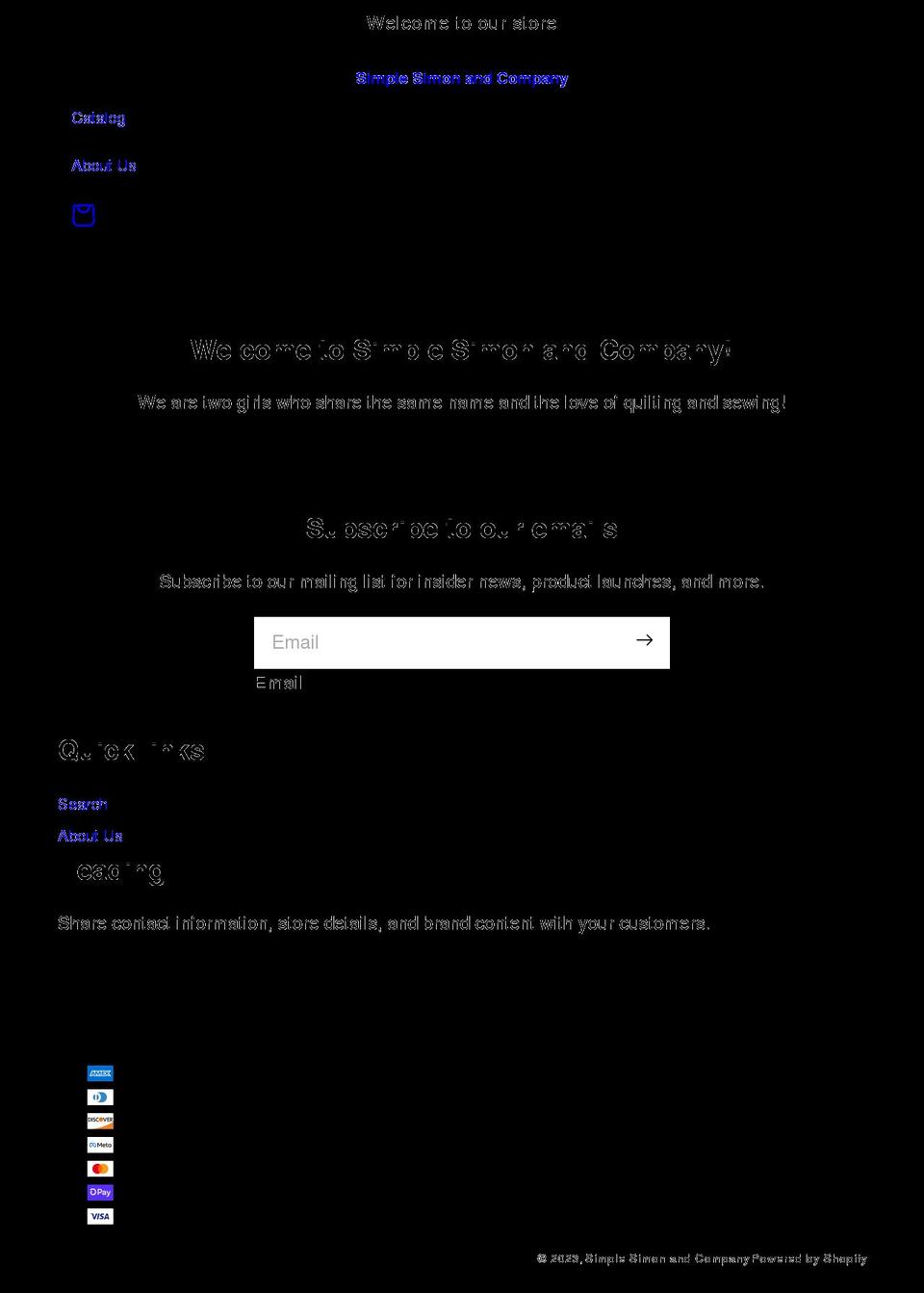 simple-simon-and-company.myshopify.com shopify website screenshot