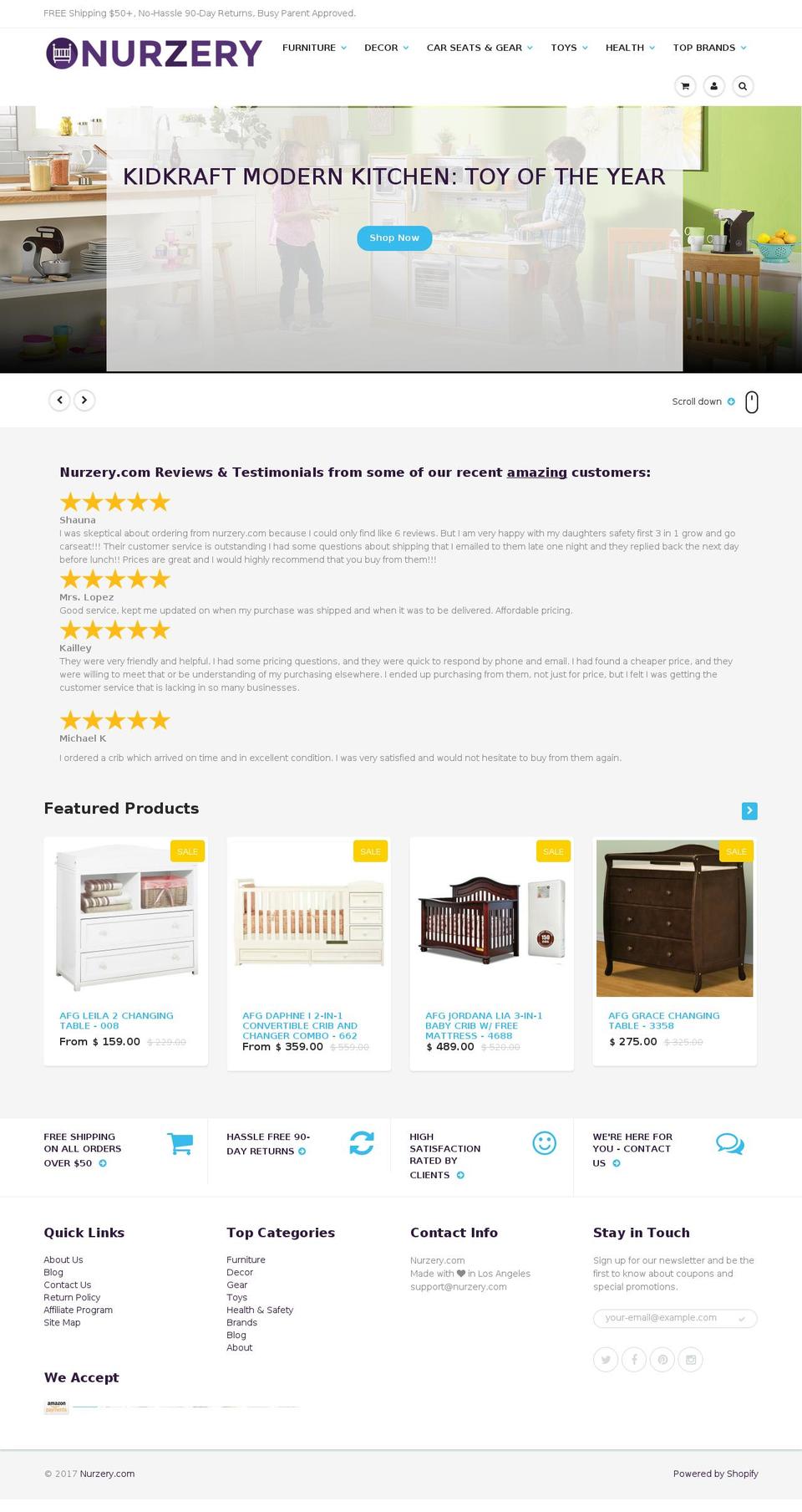 simplebabynecessities.com shopify website screenshot