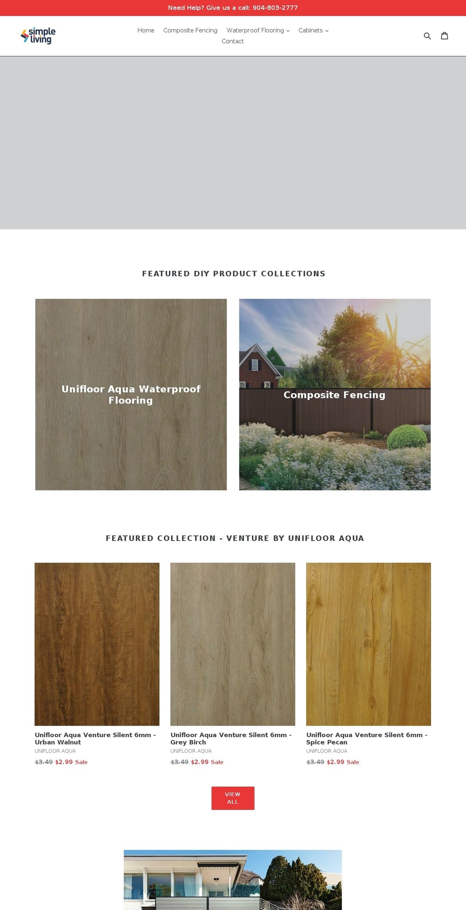 simplelivinghome.com — Shopify storefront screenshot