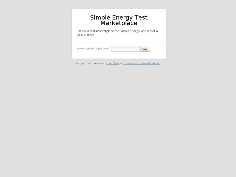 simplemarket-test.com shopify website screenshot