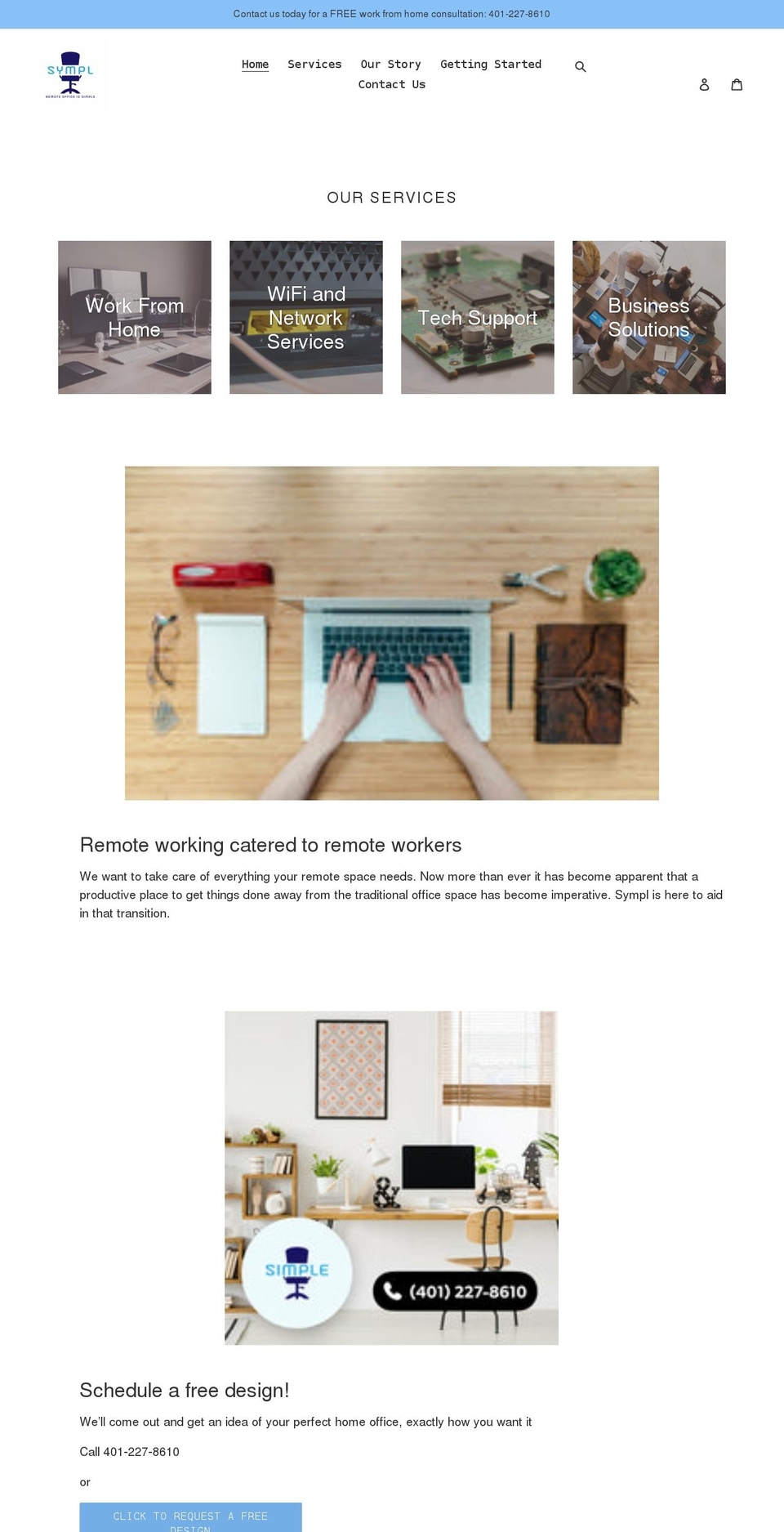 simpleofficeco.com shopify website screenshot