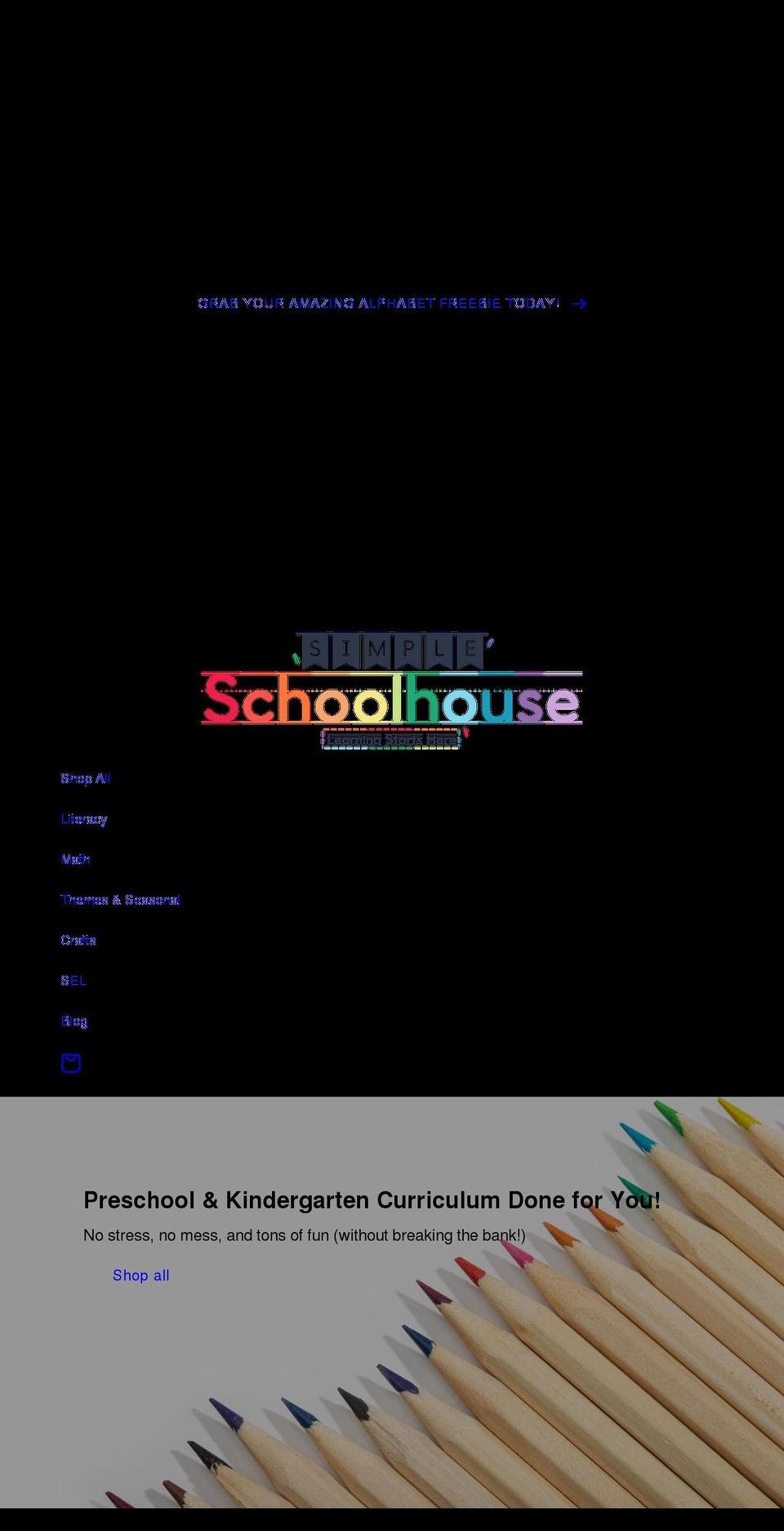 simpleschoolhouse.com shopify website screenshot