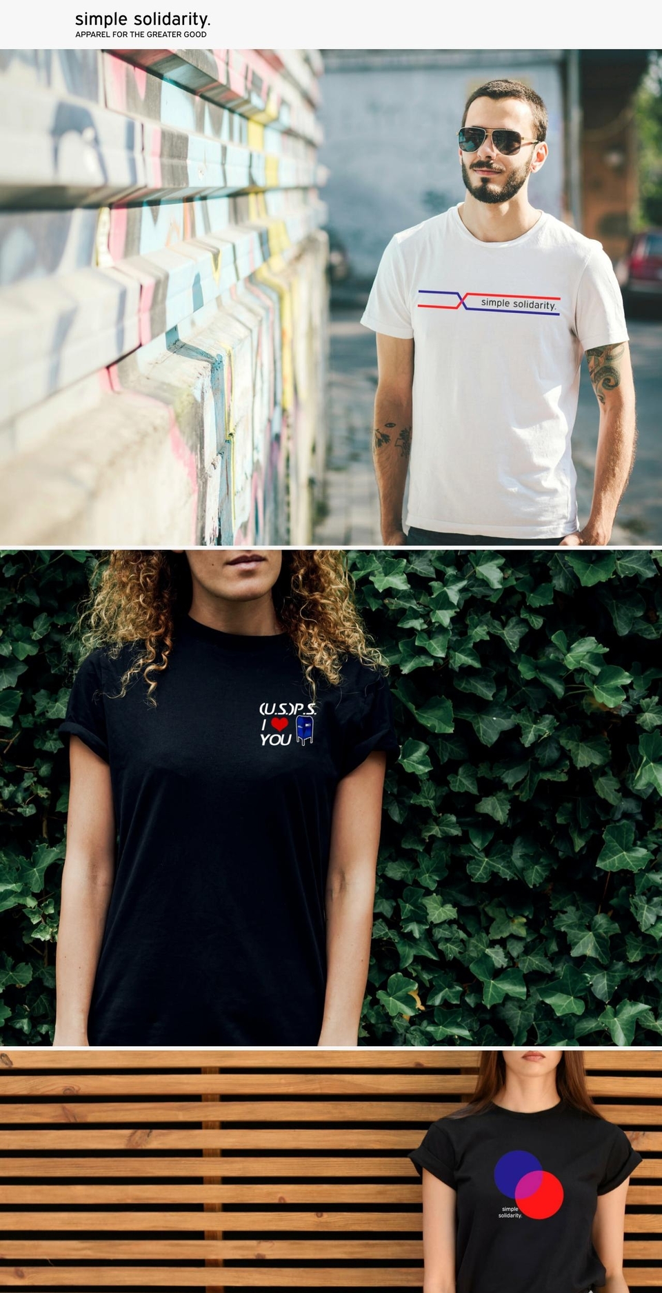 simplesolidarity.com shopify website screenshot