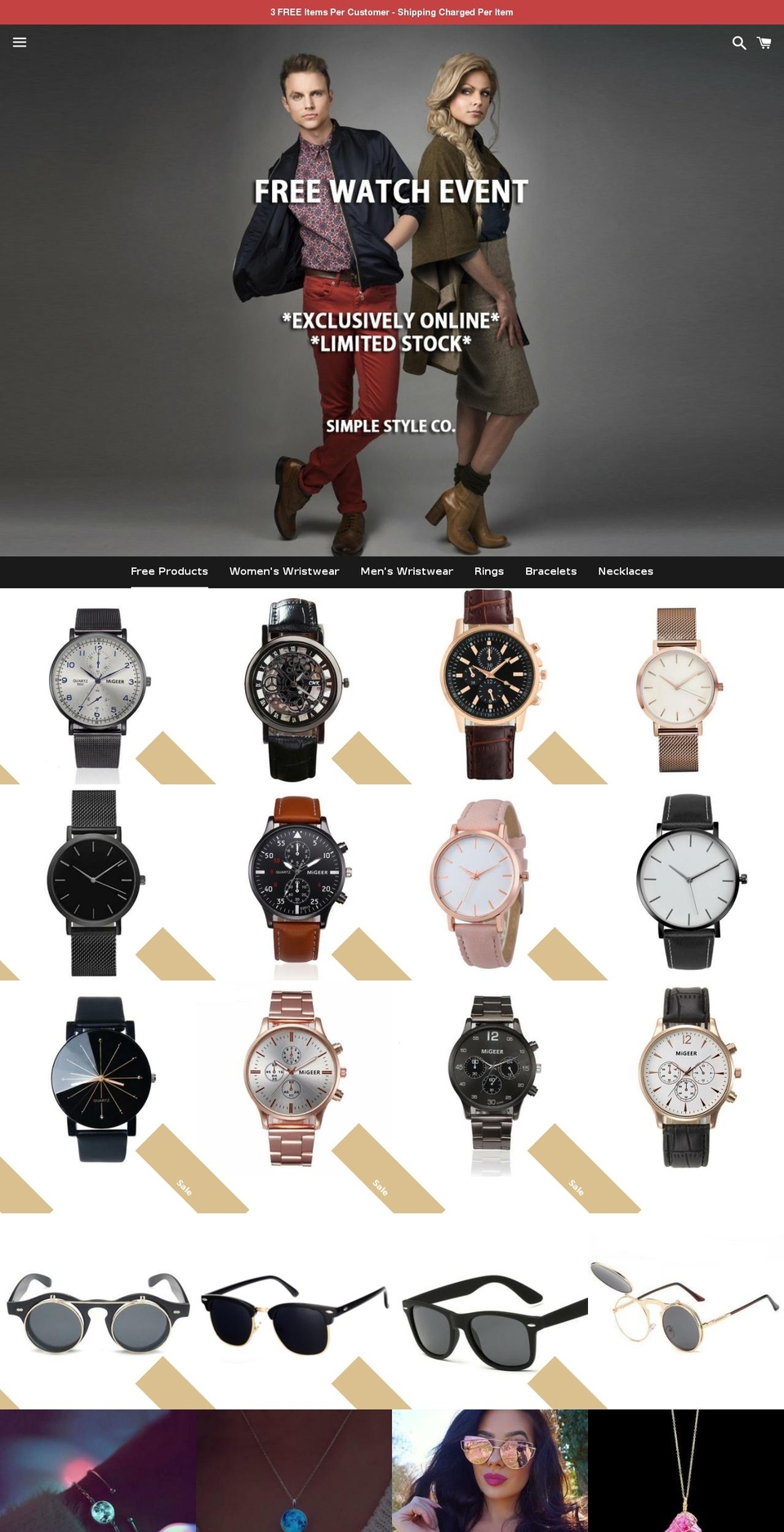simplestylecompany.com — Shopify storefront screenshot
