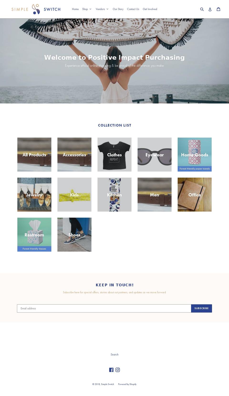 simpleswitch.org shopify website screenshot