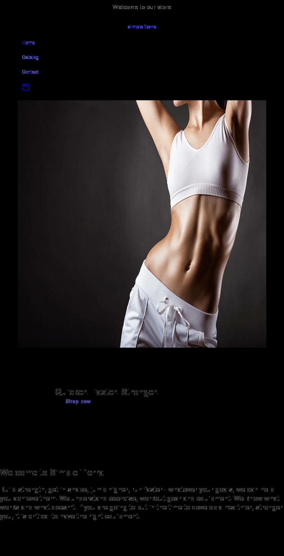 simpletierra.com shopify website screenshot